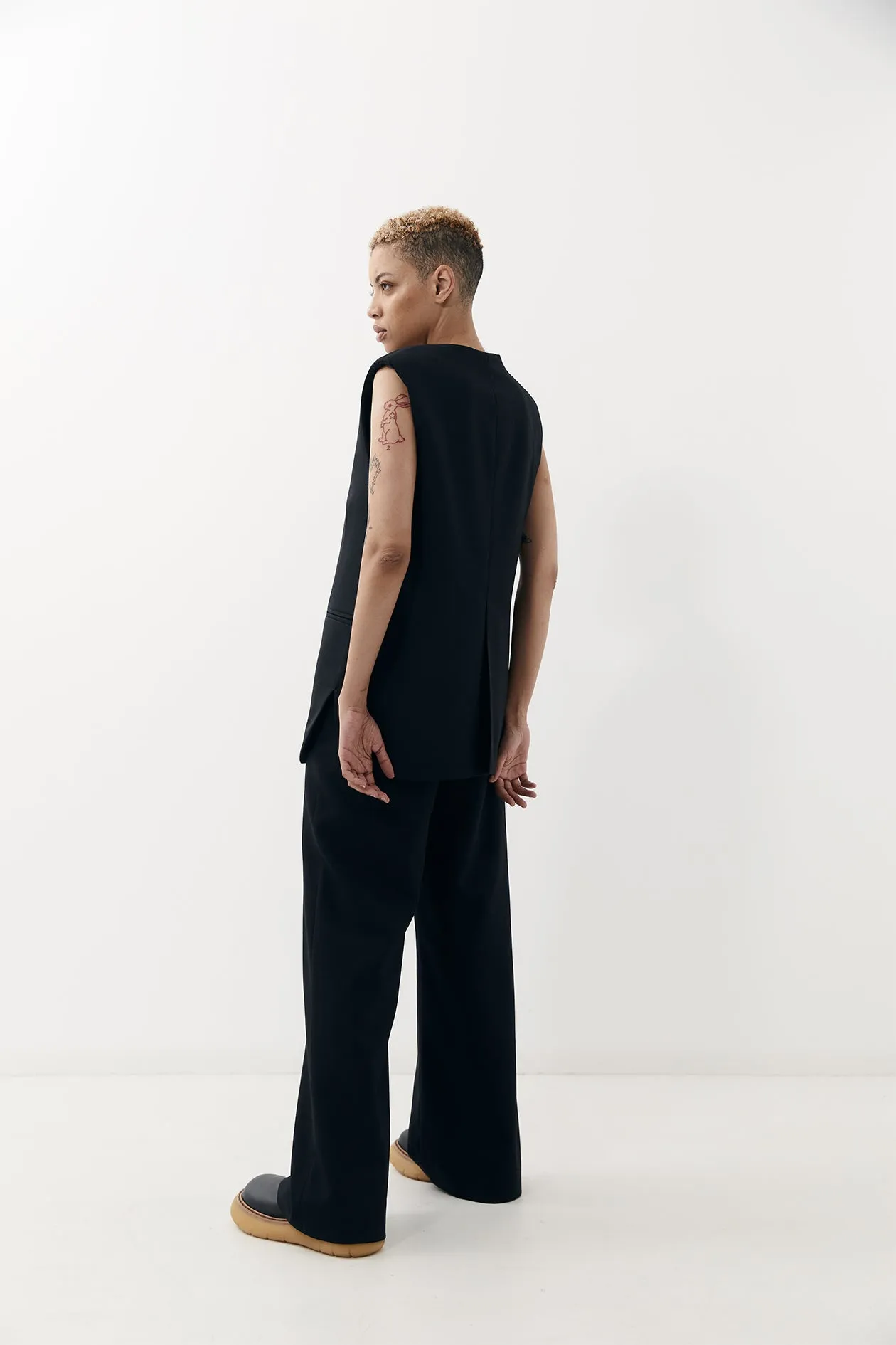 Tuxedo Trouser Black sold by Harris Tapper product image thumbnail 5