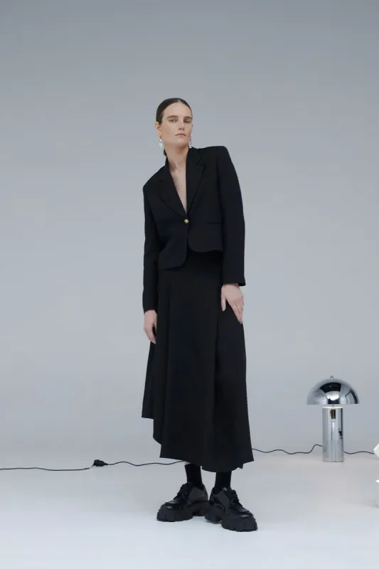 Cecilia Skirt Black sold by Harris Tapper