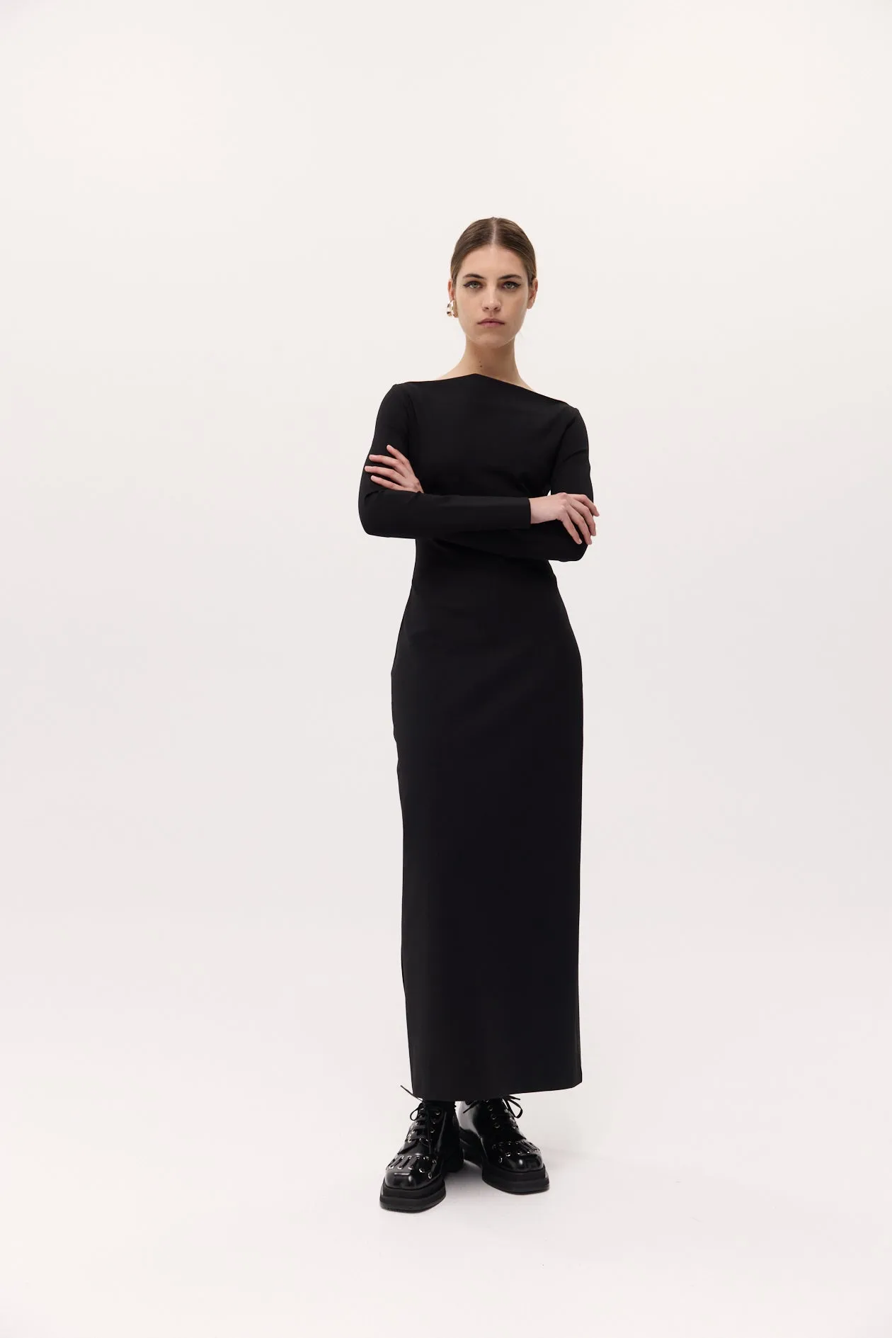 Long Sleeve Bea Dress sold by Harris Tapper product image thumbnail 4