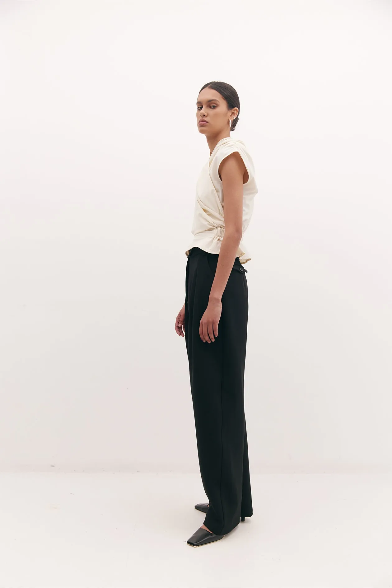 Chaimberlain Top in Nylon sold by Harris Tapper product image thumbnail 5