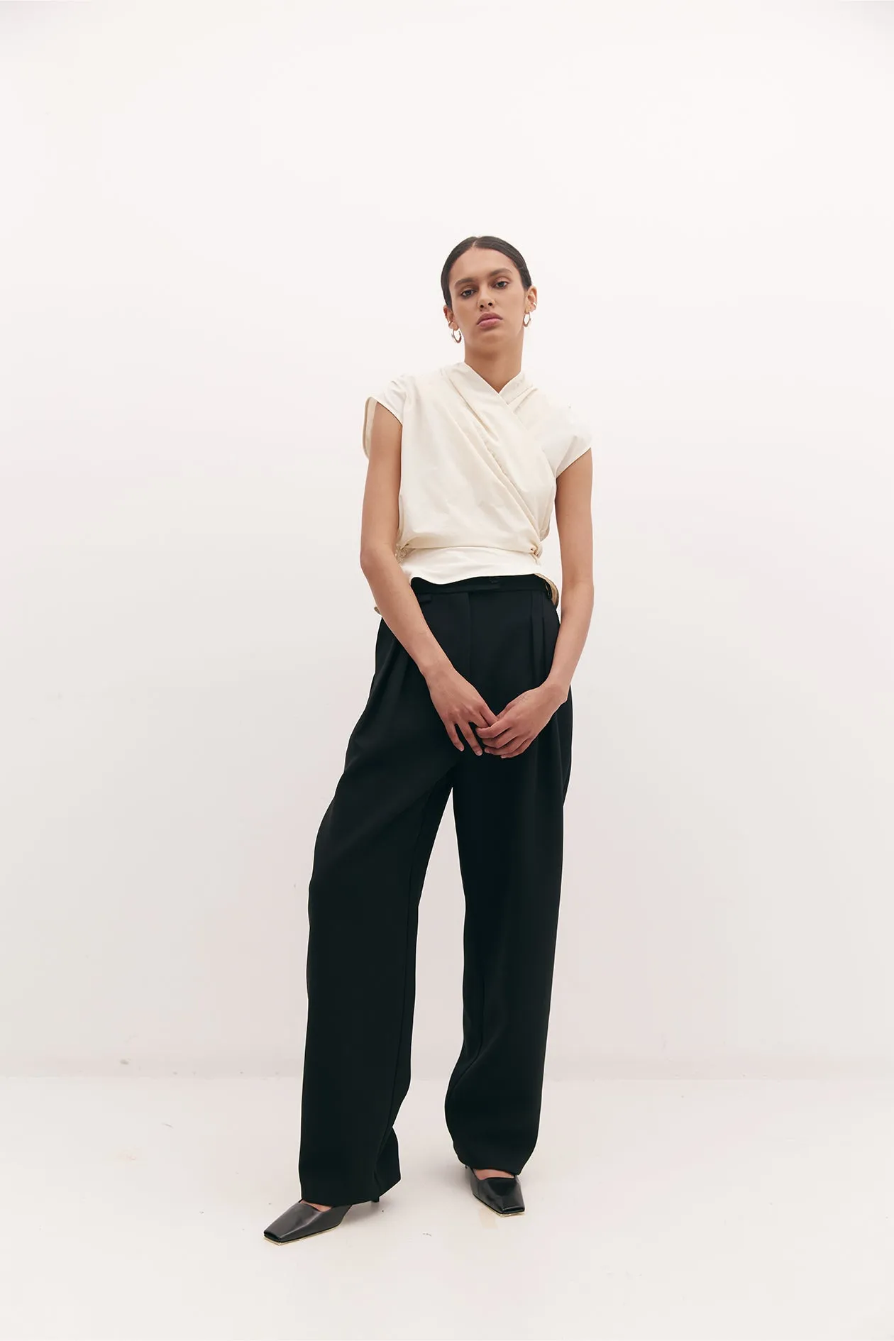 Chaimberlain Top in Nylon sold by Harris Tapper product image thumbnail 4