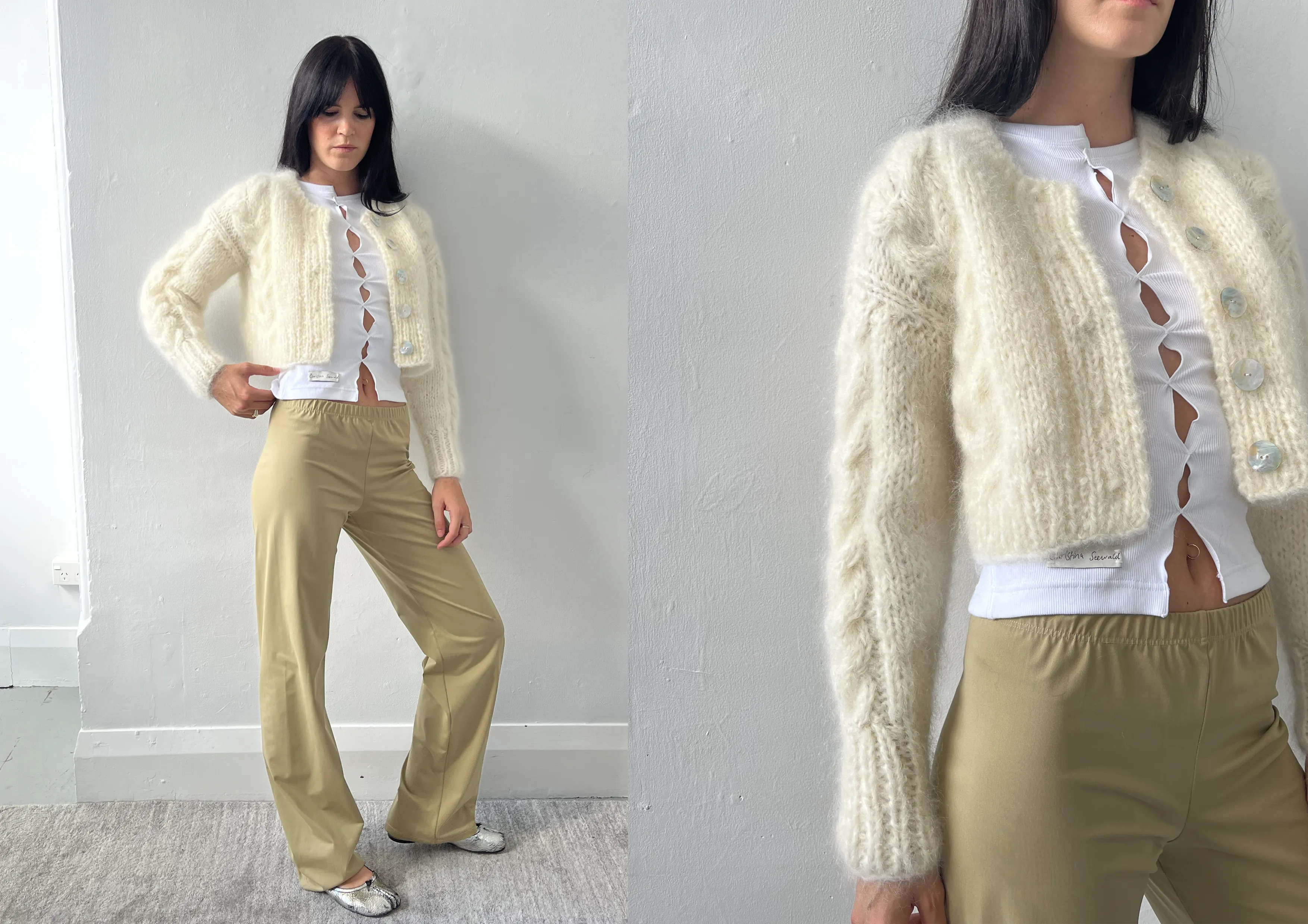 FRANCESCA CREAM (PRE ORDER) sold by Frisson Knits