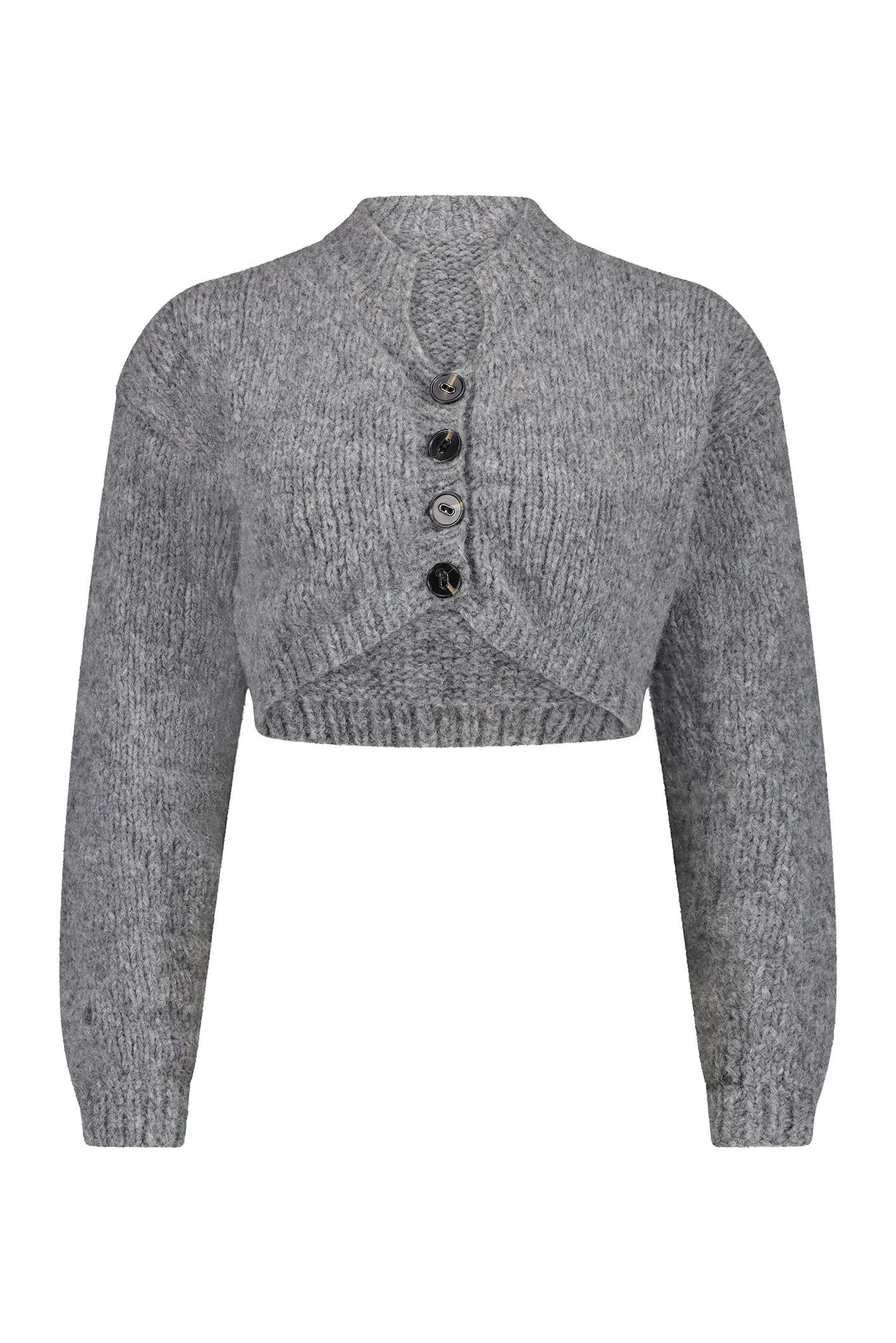 MINNIE CARDIGAN GREY sold by Frisson Knits