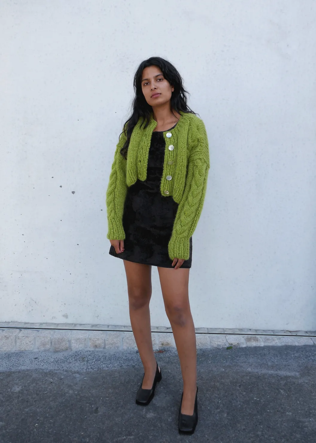 FRANCESCA CHARTREUSE sold by Frisson Knits product image thumbnail 3