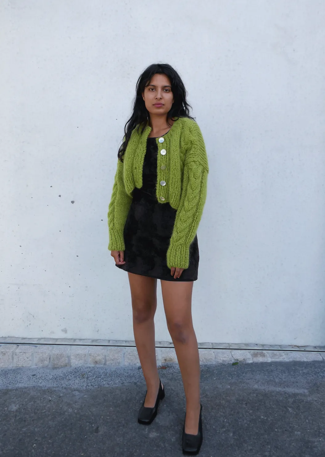 FRANCESCA CHARTREUSE sold by Frisson Knits product image thumbnail 2