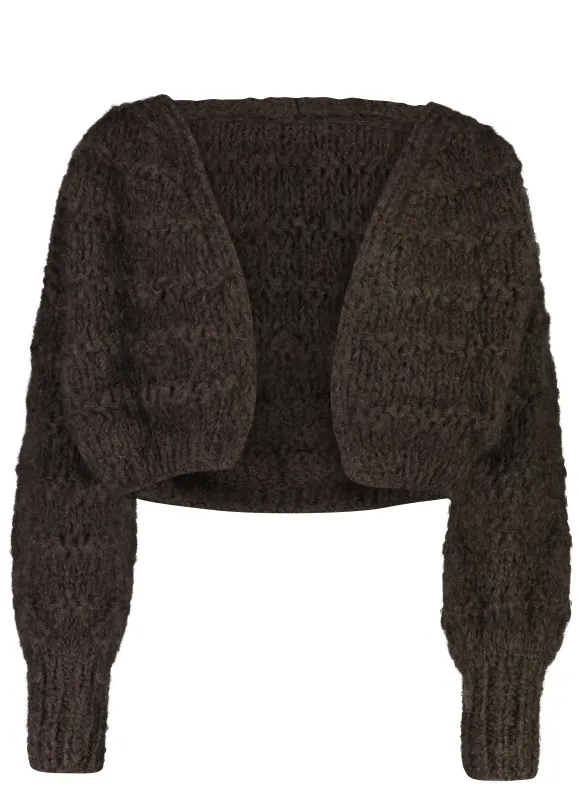 BECCA CHOCOLATE (AVAILABLE NOW) made by Frisson Knits