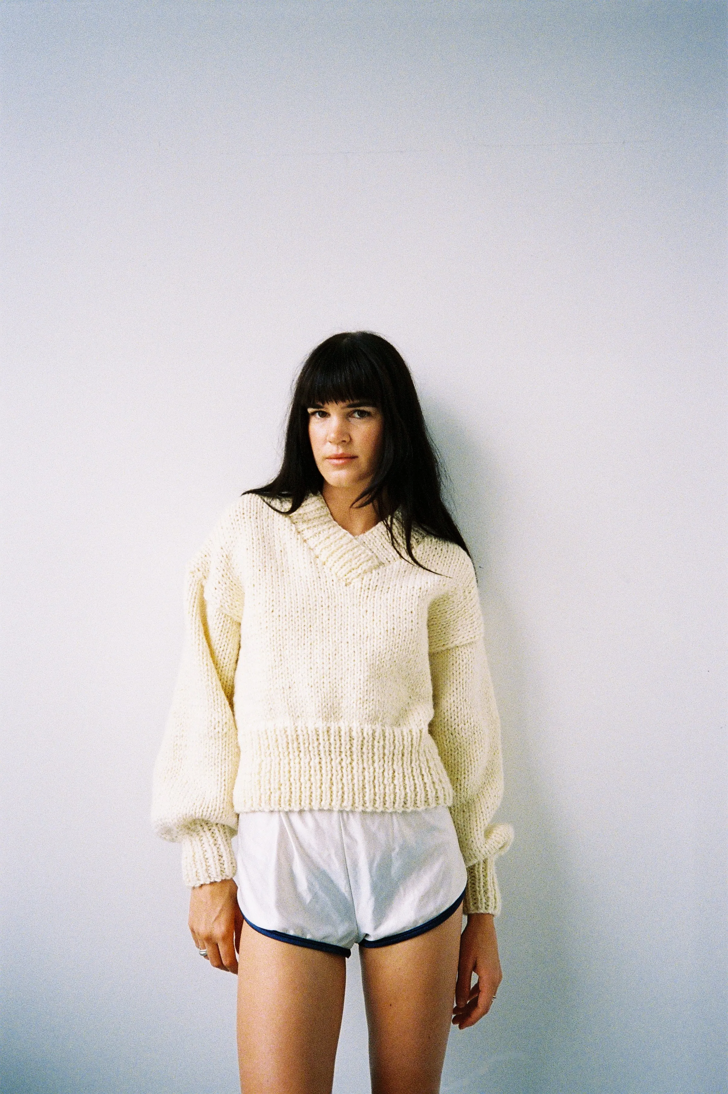 SARAH SWEATER CREAM sold by Frisson Knits product image thumbnail 2