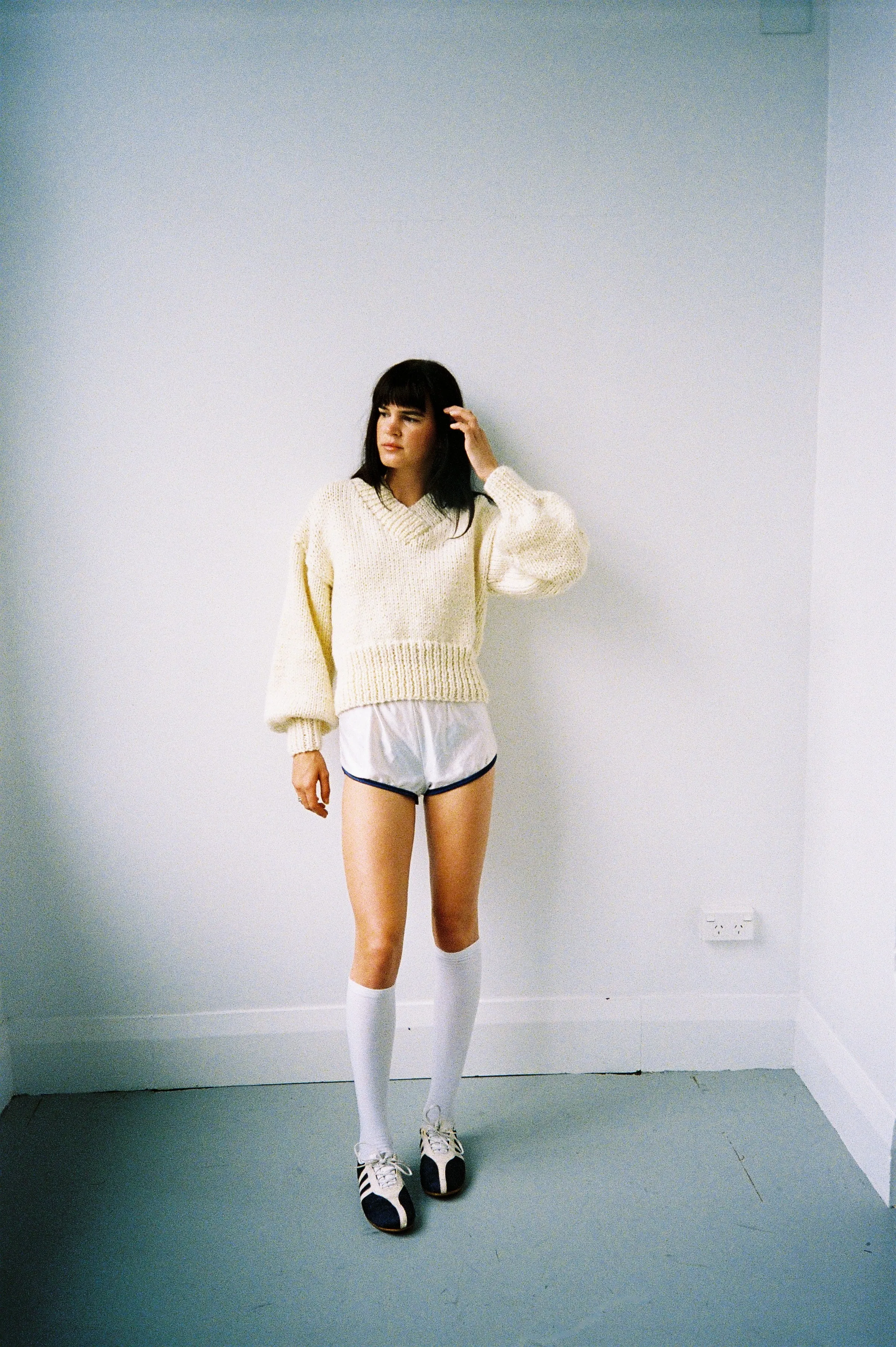 SARAH SWEATER CREAM sold by Frisson Knits product image thumbnail 3