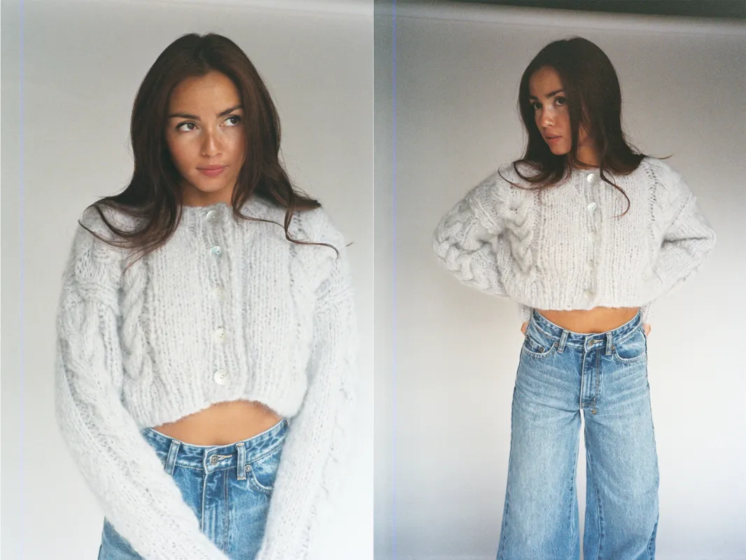 FRANCESCA SILVER (PRE ORDER) sold by Frisson Knits