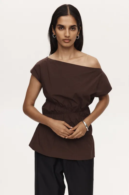 AIDA TOP - CHOCOLATE sold by Marle