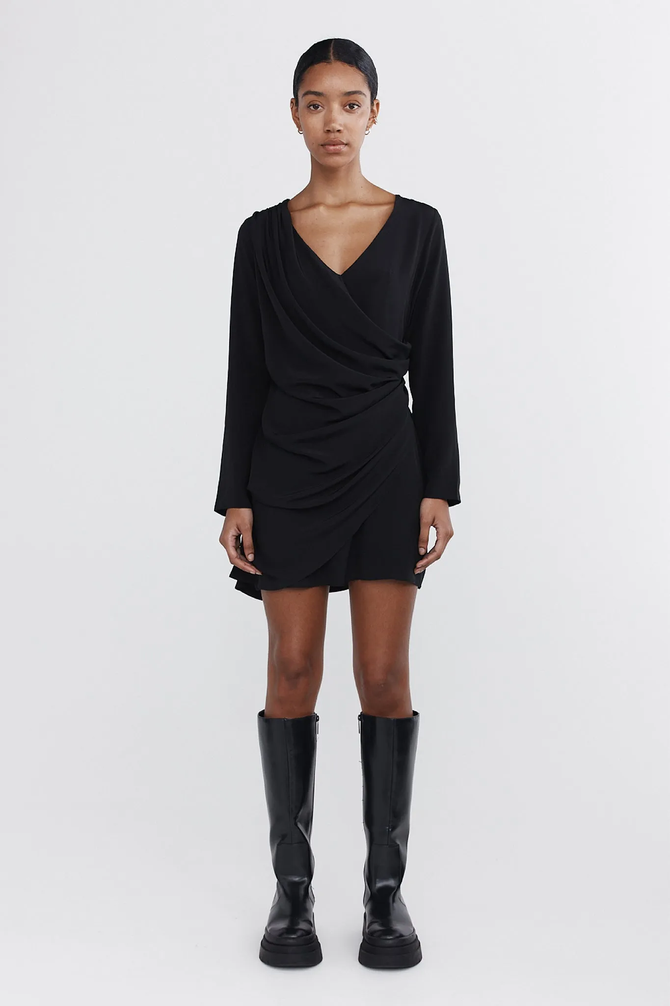 BELLAMY DRESS - BLACK sold by Marle product image thumbnail 2