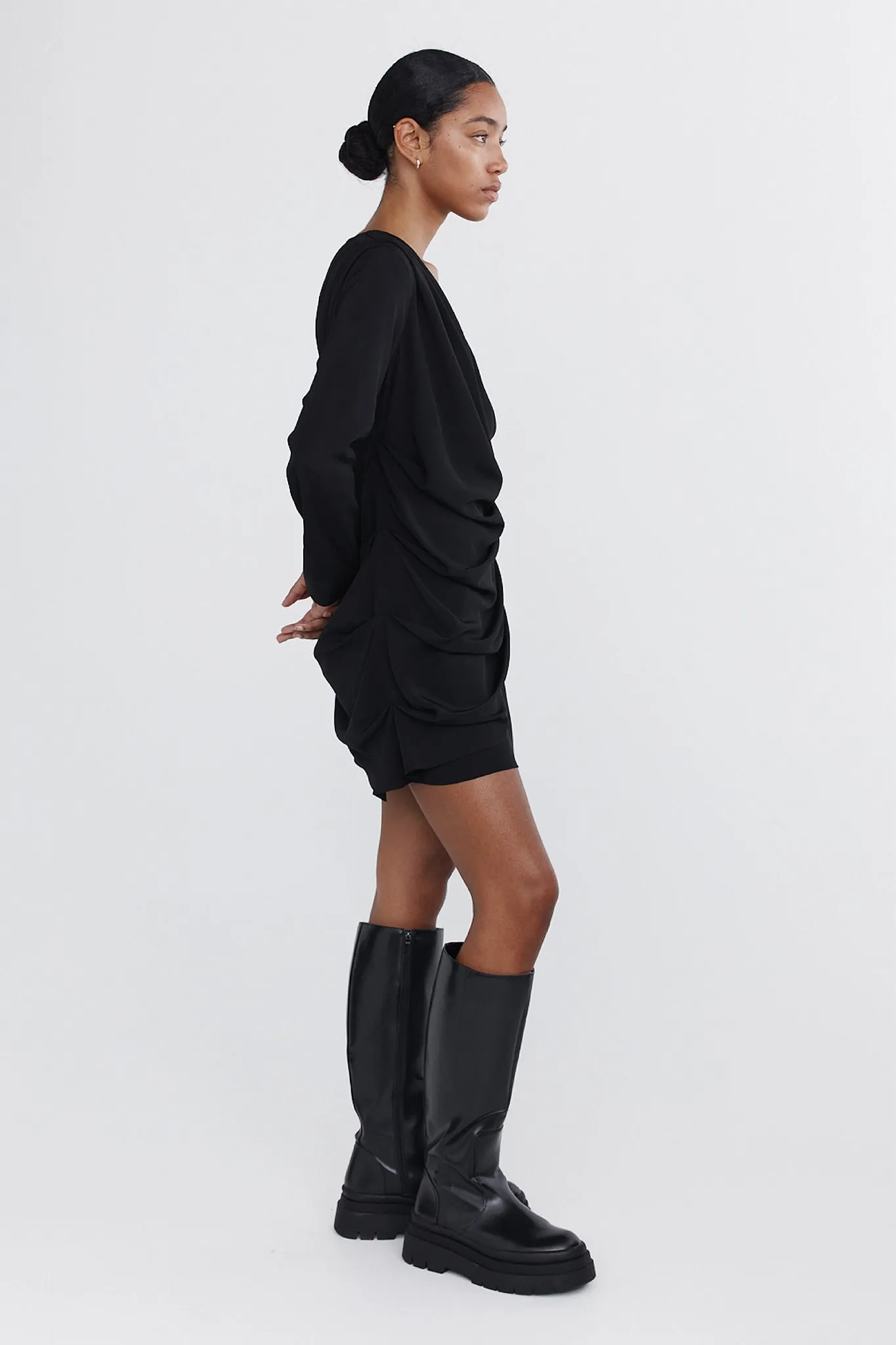 BELLAMY DRESS - BLACK sold by Marle product image thumbnail 3