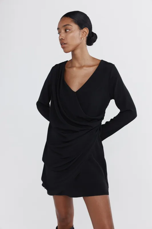 BELLAMY DRESS - BLACK sold by Marle