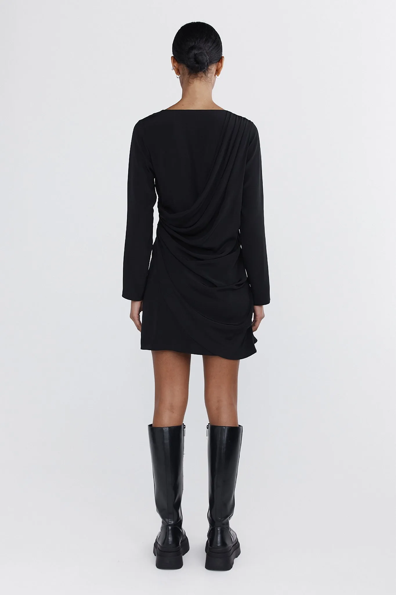 BELLAMY DRESS - BLACK sold by Marle product image thumbnail 4