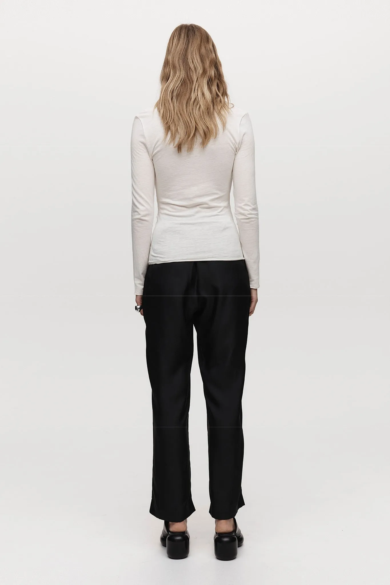 JOSLYN TOP - IVORY sold by Marle product image thumbnail 3