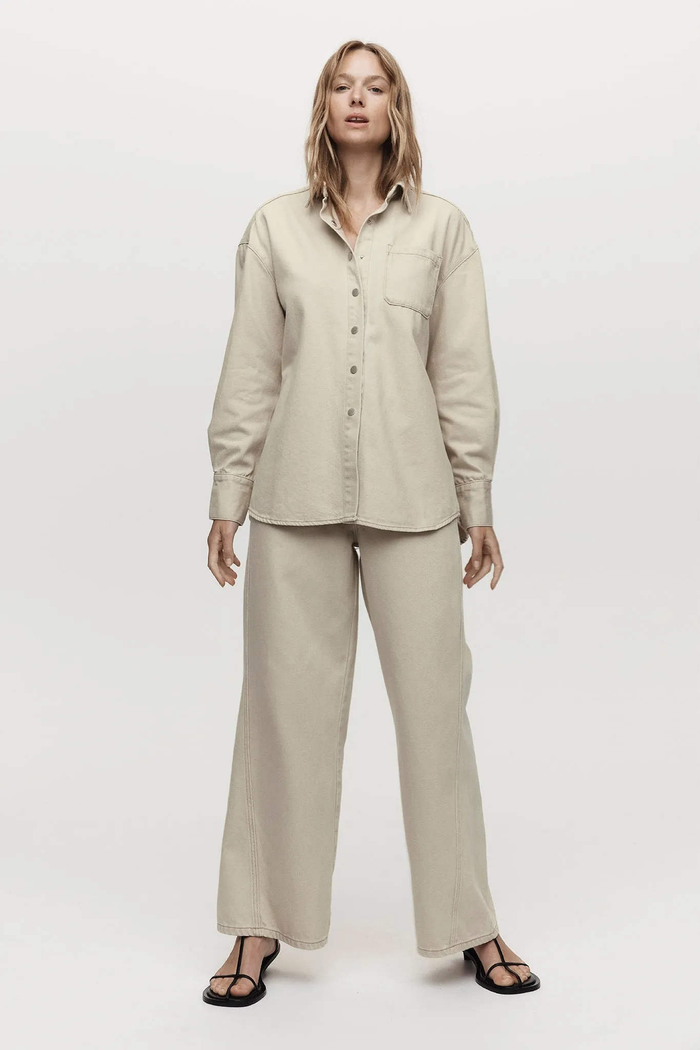 ALFALFA SHIRT - PARSNIP sold by Marle product image thumbnail 3