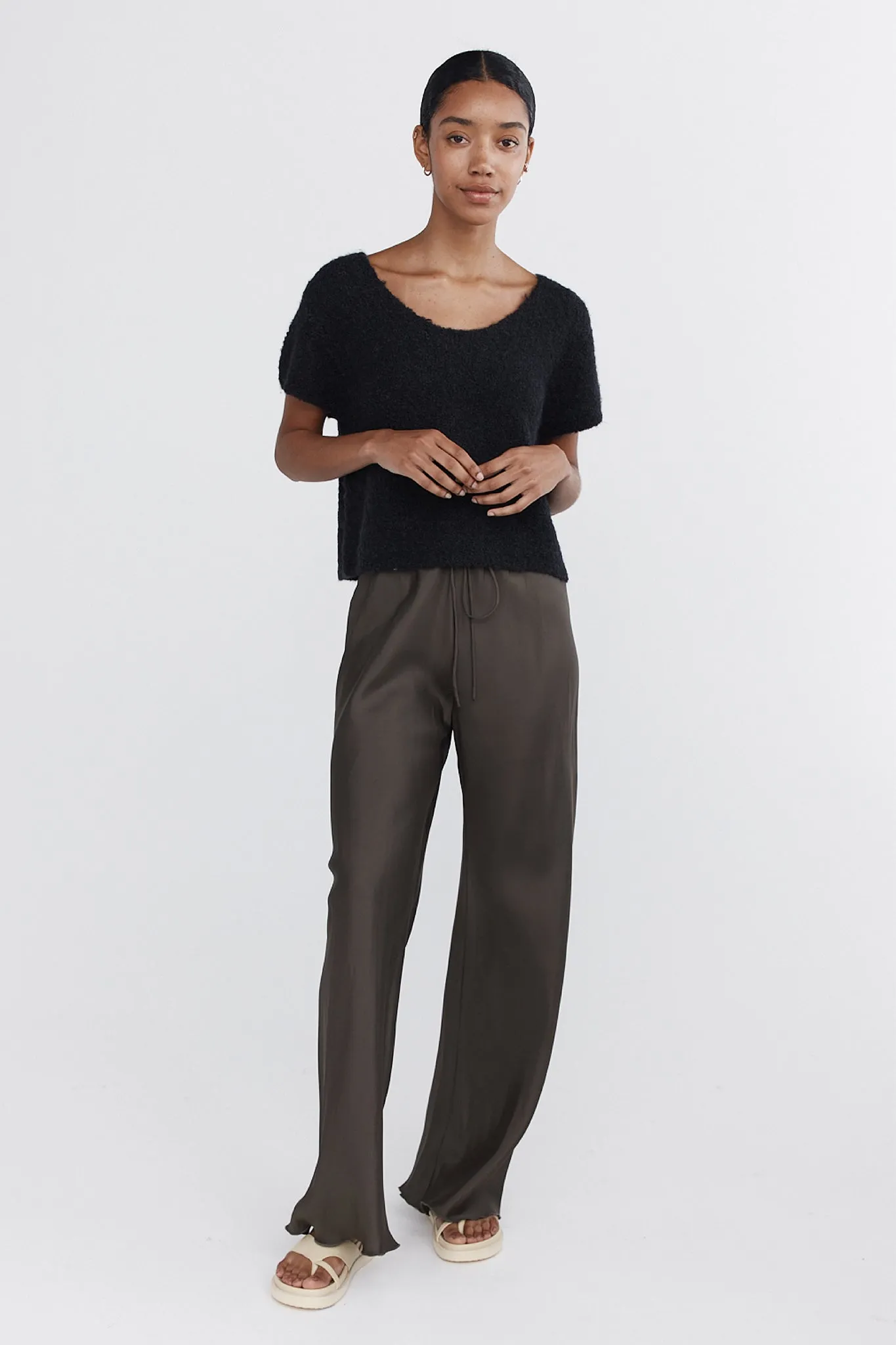 ALBA TEE - BLACK sold by Marle product image thumbnail 2