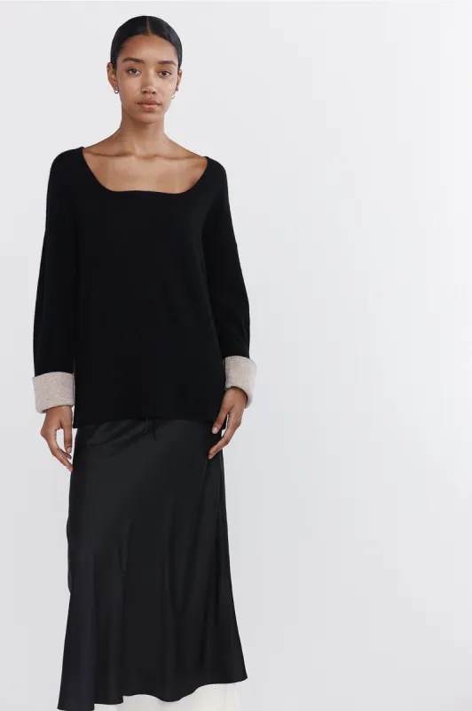 NESSA JUMPER - BLACK sold by Marle