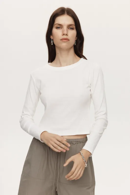 ELLIOT TEE - IVORY sold by Marle