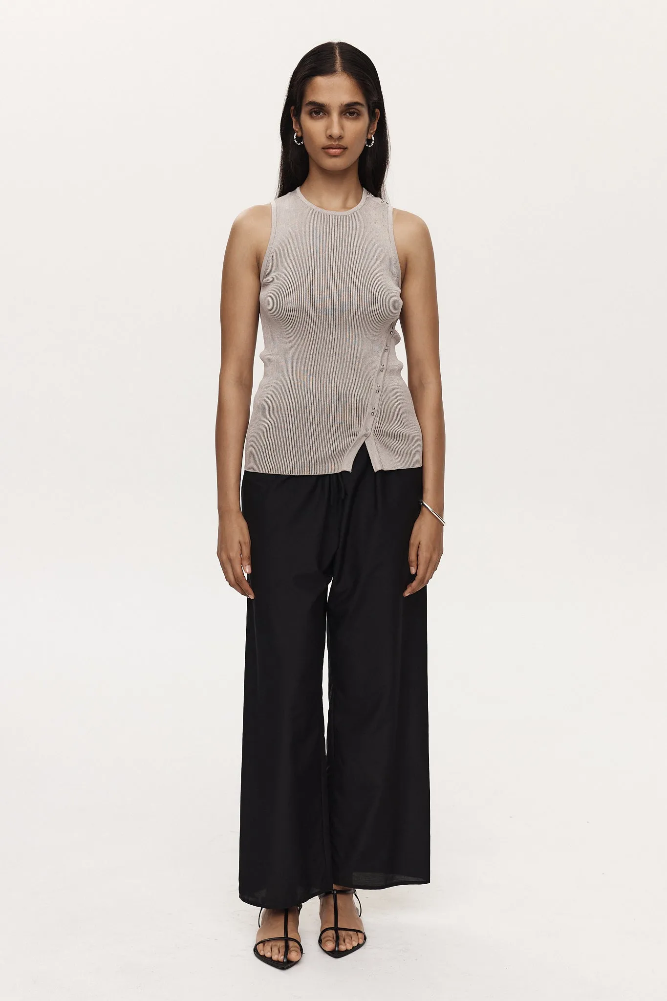 CASSIE TOP - OYSTER sold by Marle product image thumbnail 2