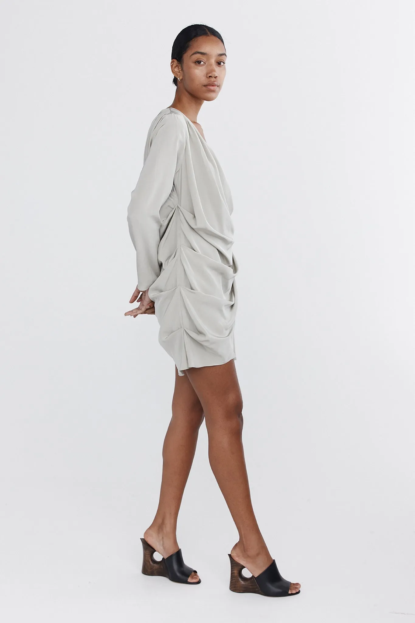 BELLAMY DRESS - SAGE sold by Marle product image thumbnail 3