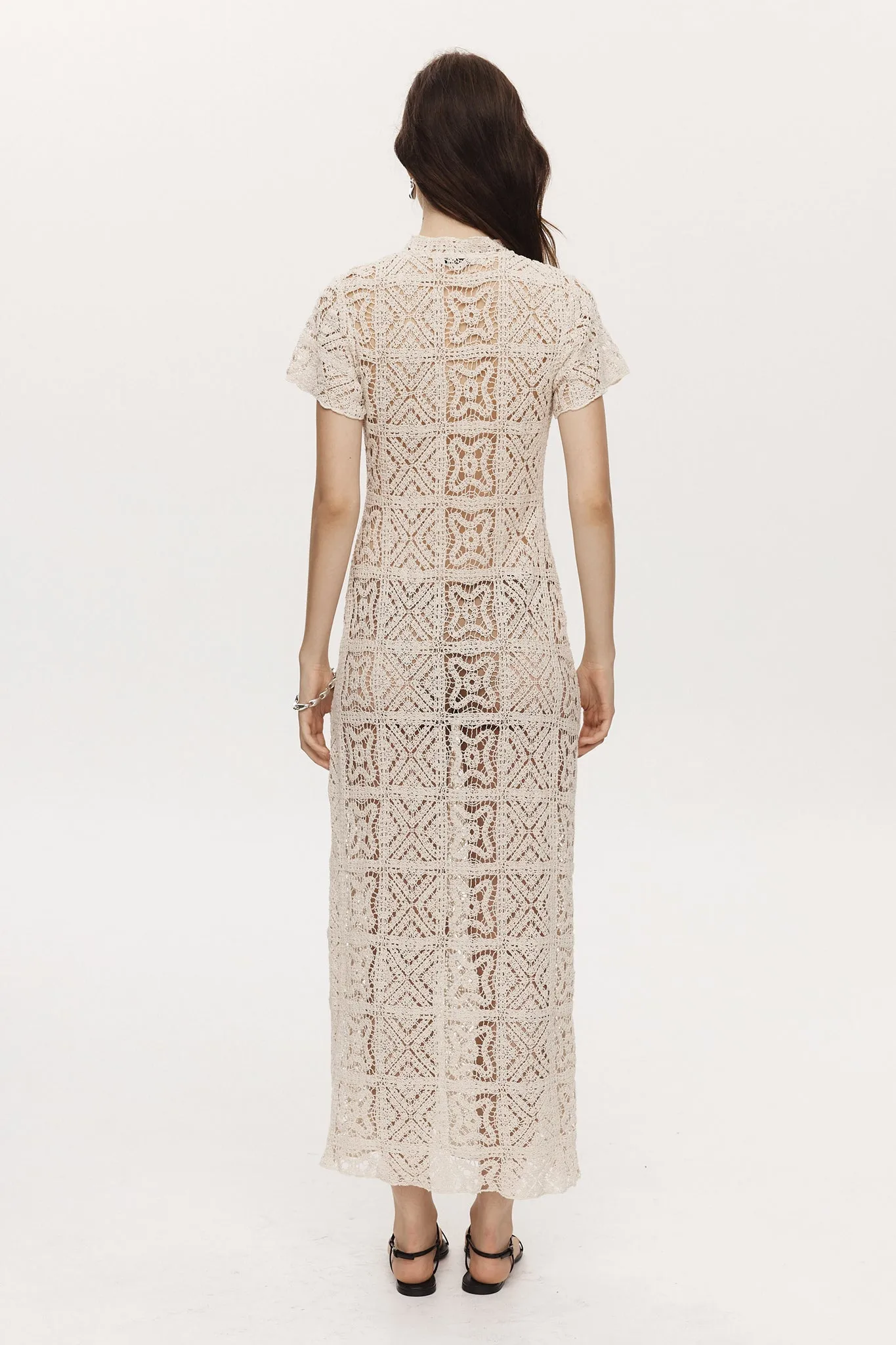 WANDA DRESS - NATURAL sold by Marle product image thumbnail 3