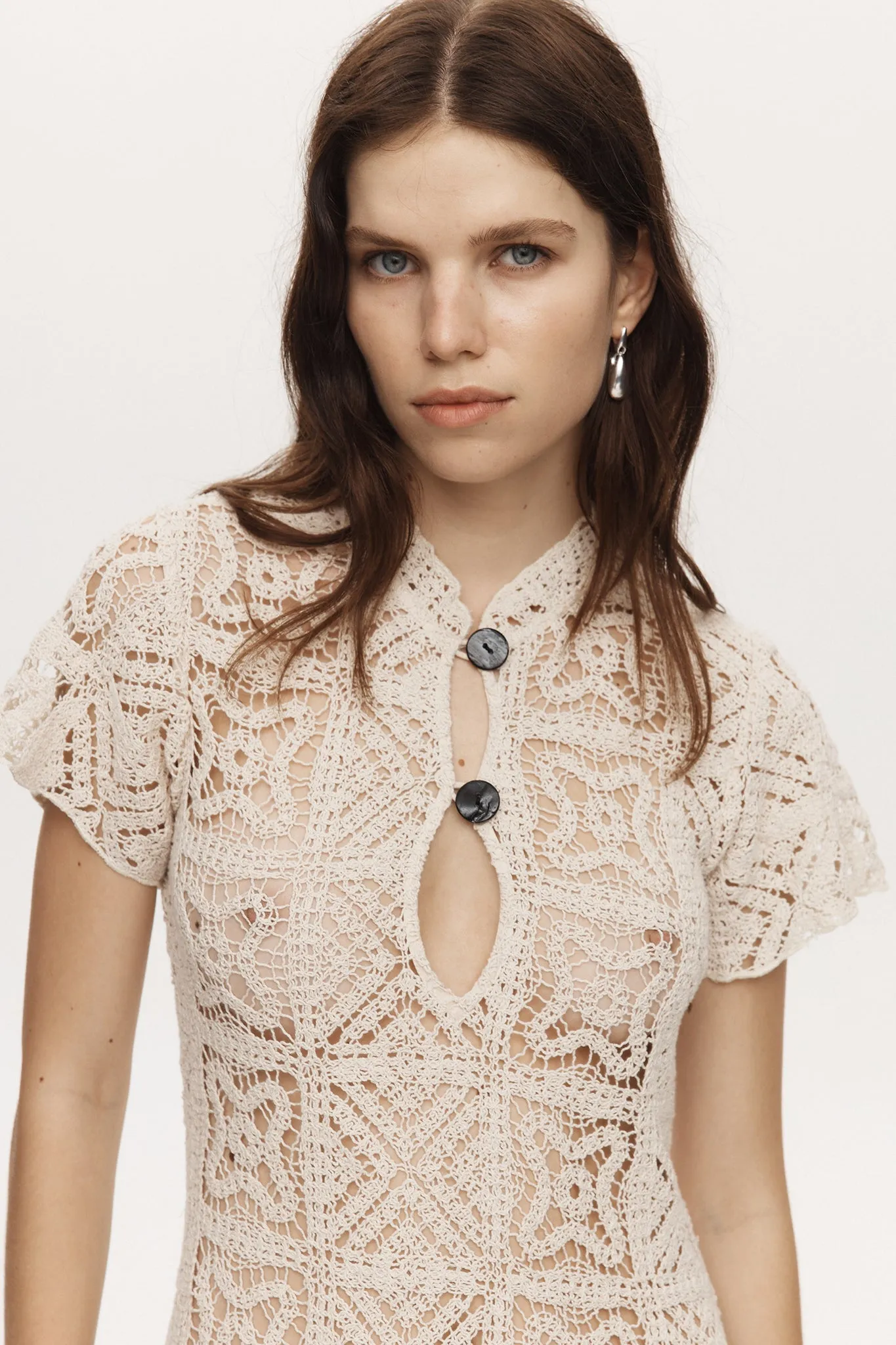 WANDA DRESS - NATURAL sold by Marle product image thumbnail 4