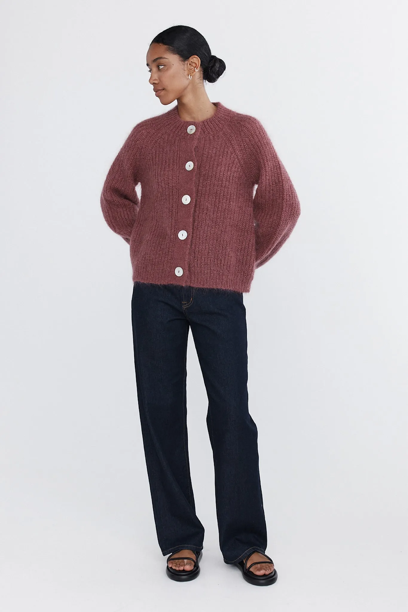 CAIT CARDIGAN - ROUGE sold by Marle