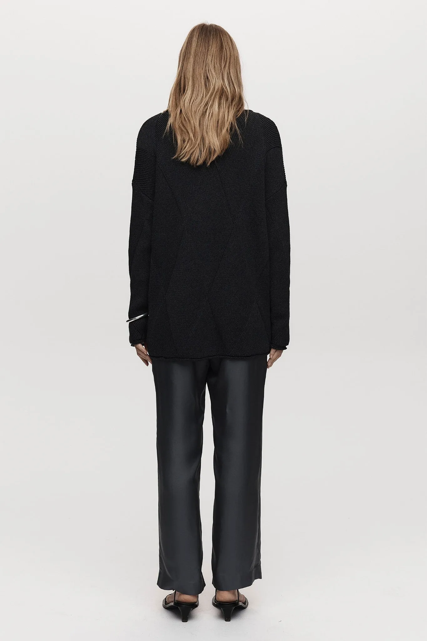 HONOR JUMPER - CHARCOAL sold by Marle product image thumbnail 5