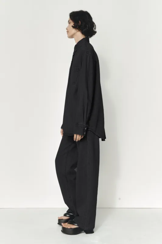 ALFALFA SHIRT - BLACK sold by Marle