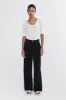 CURVE SEAM JEAN - BLACK sold by Marle