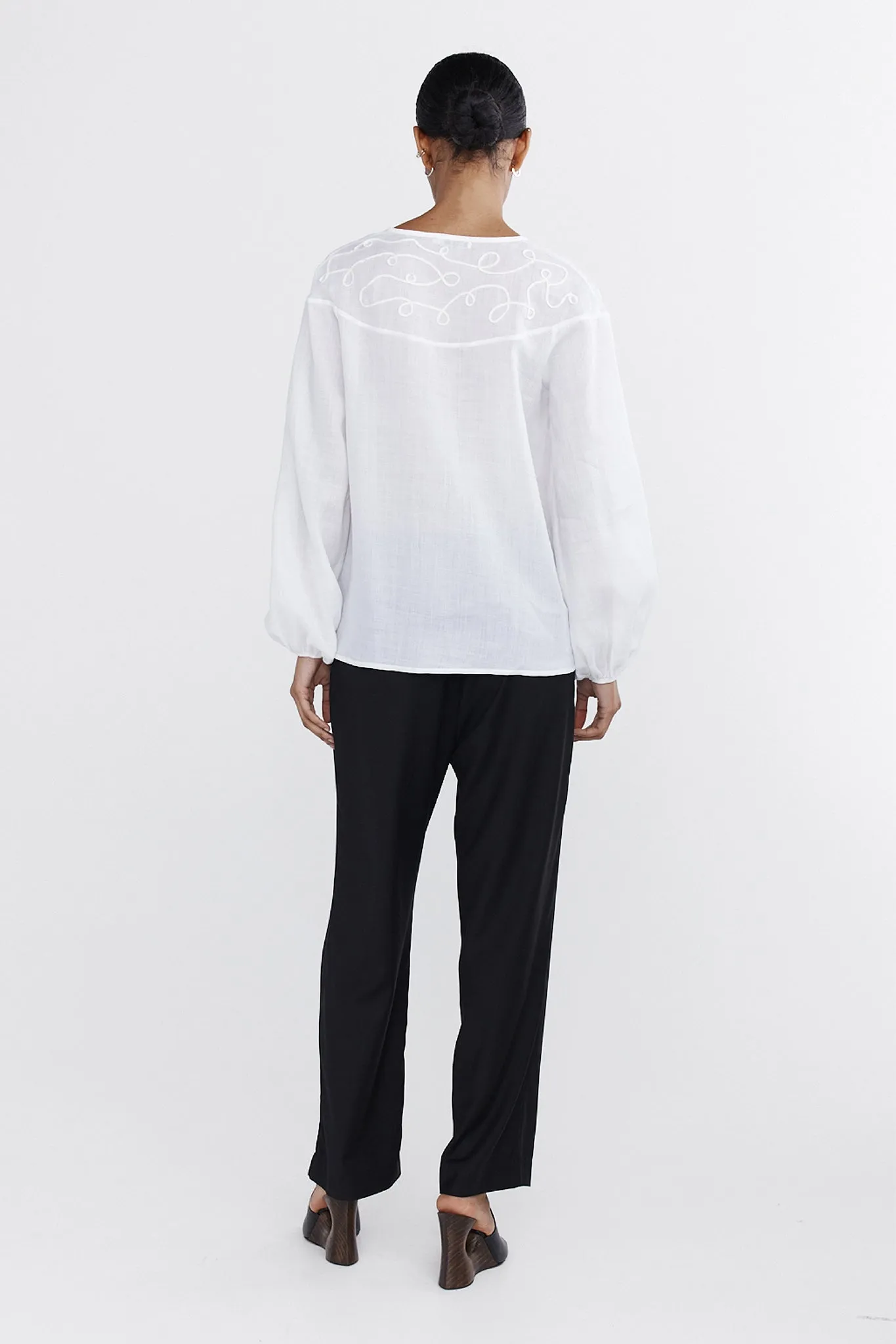 RIA TOP - IVORY sold by Marle product image thumbnail 3