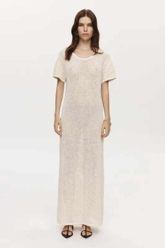 ADIN DRESS - BUTTERCREAM sold by Marle