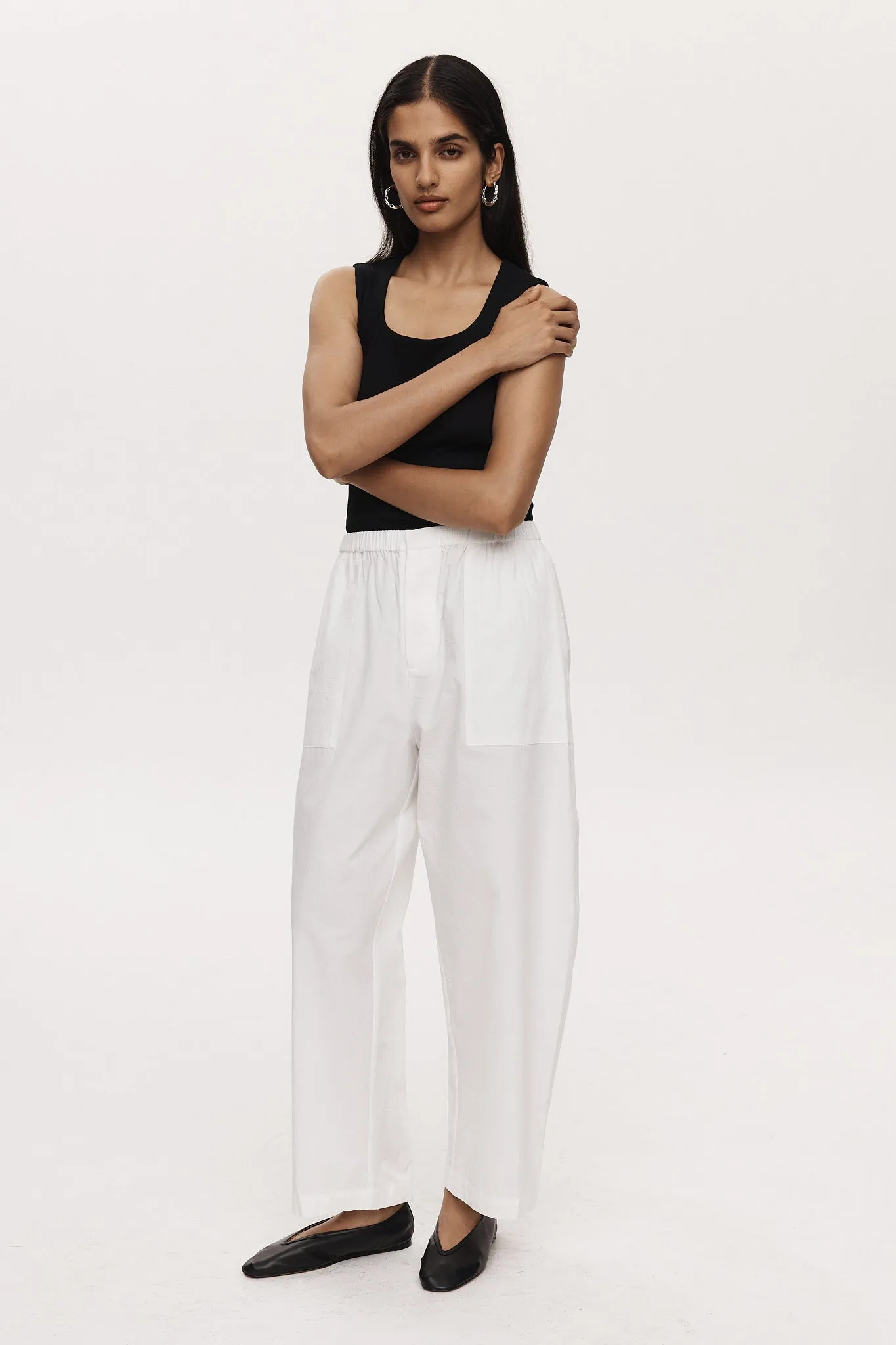 ELLIDY PANT - IVORY sold by Marle product image thumbnail 3
