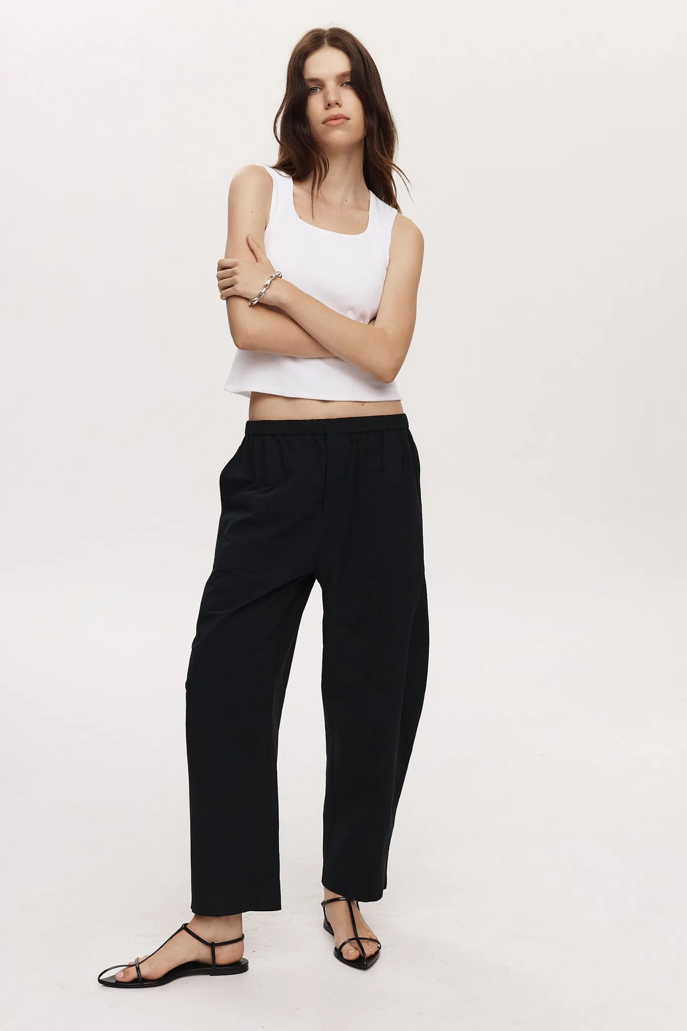 ELLIDY PANT - BLACK sold by Marle