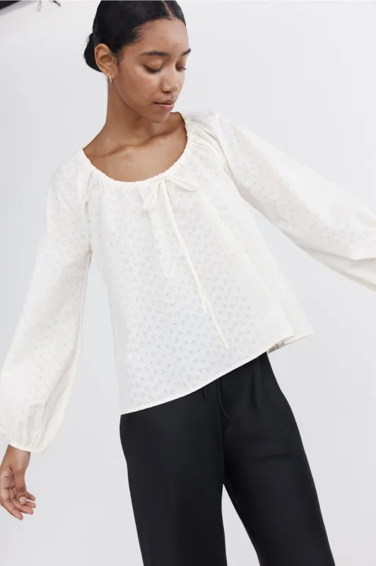 ARMINA TOP - GARDENIA sold by Marle