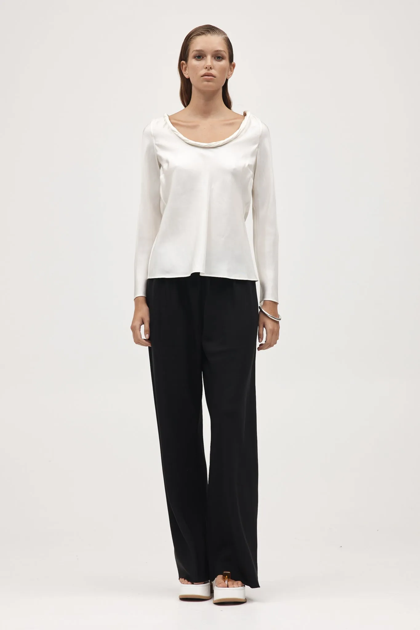 MAVIS TOP - IVORY sold by Marle product image thumbnail 3