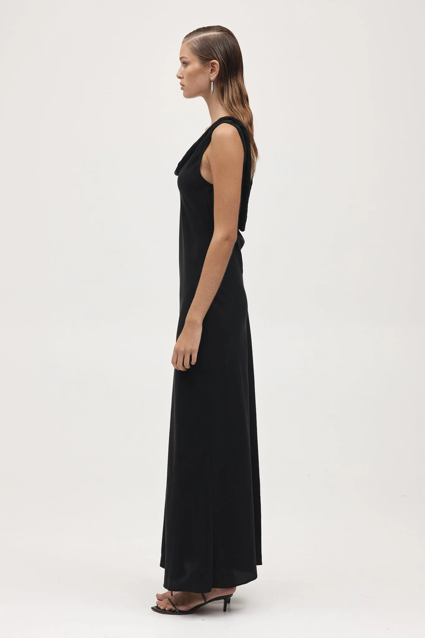 MARIANA DRESS - BLACK sold by Marle product image thumbnail 4