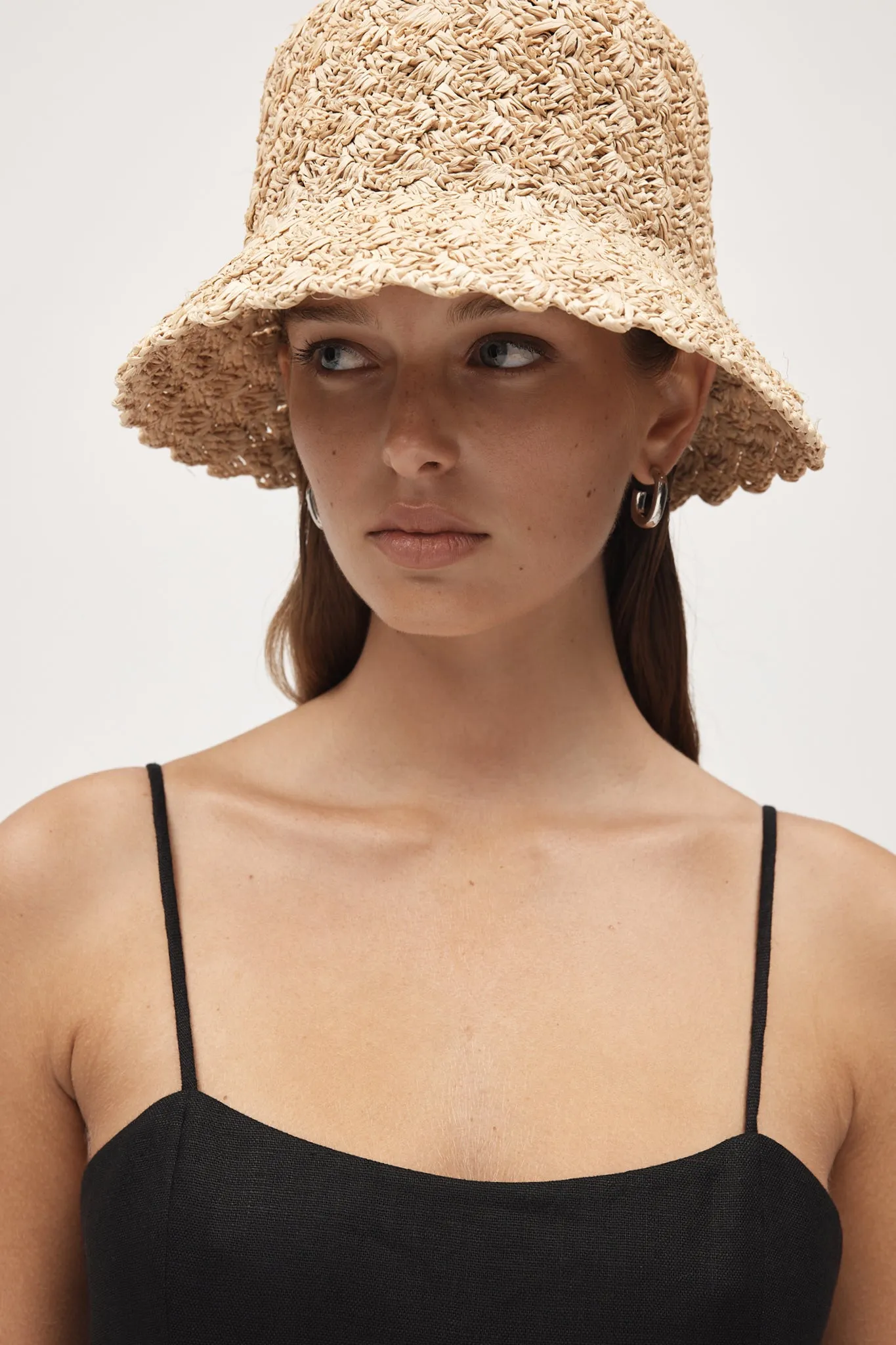 LOLA HAT - NATURAL sold by Marle product image thumbnail 2