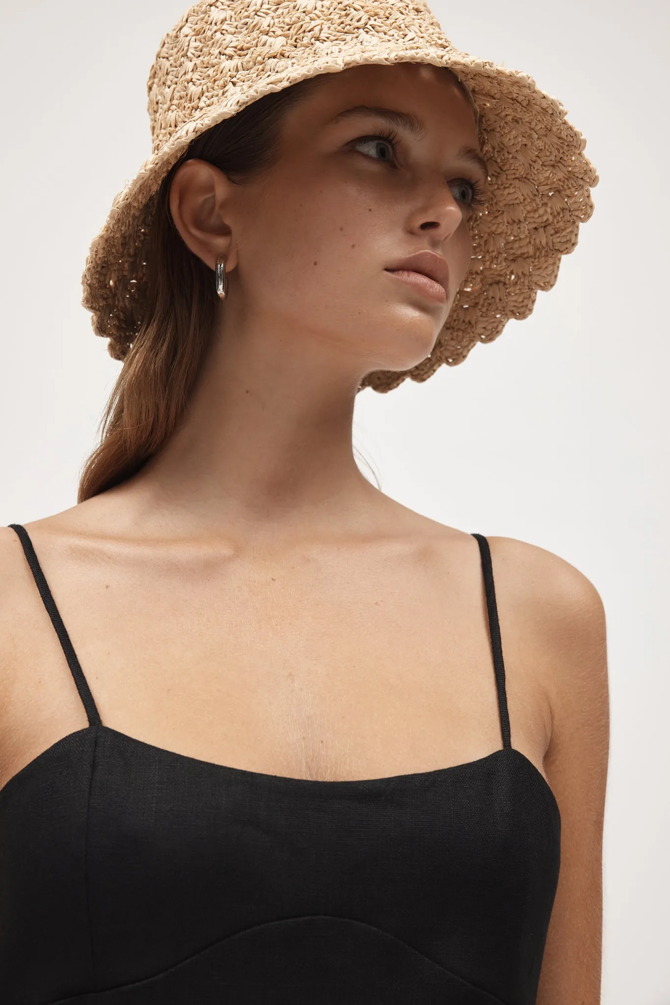 LOLA HAT - NATURAL sold by Marle product image thumbnail 3