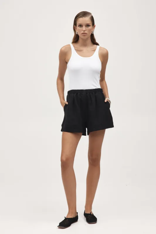 ESME SHORT - BLACK sold by Marle