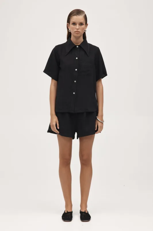 SUNNY SHIRT - BLACK sold by Marle