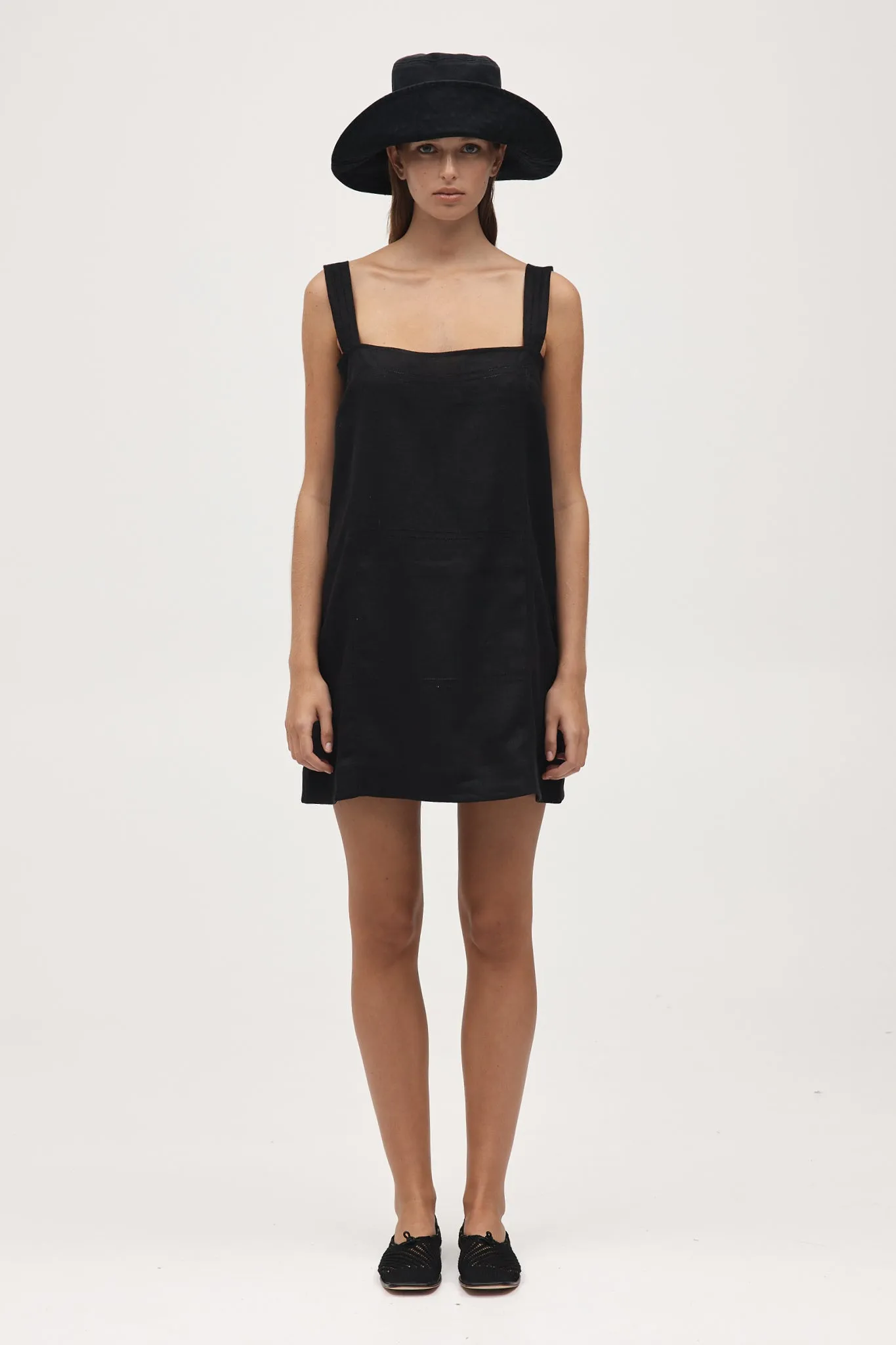 SUTTON DRESS - BLACK sold by Marle