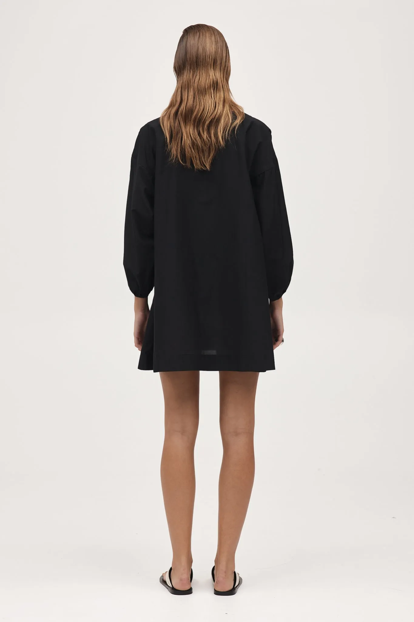 MYLA DRESS - BLACK sold by Marle product image thumbnail 5
