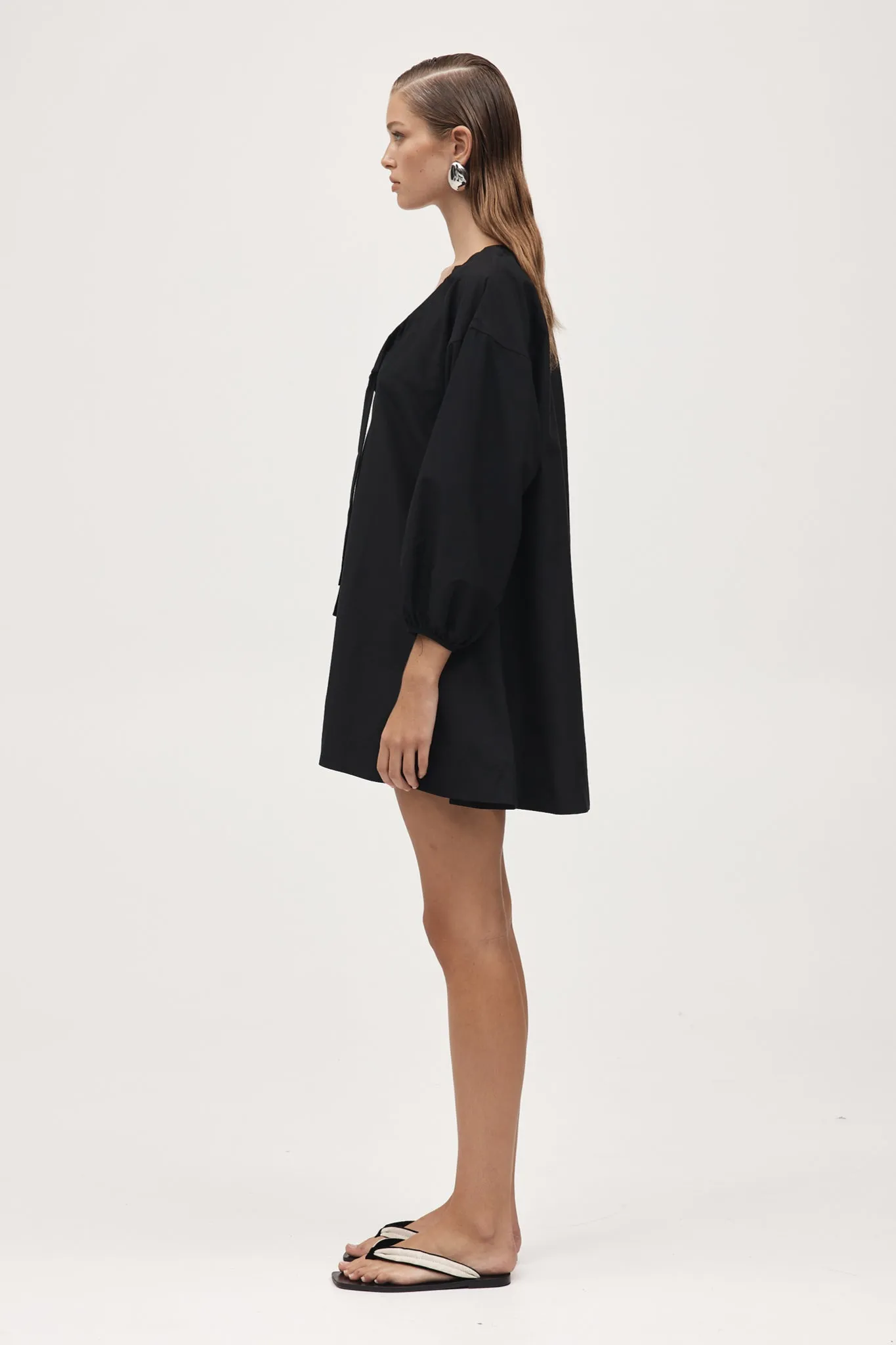 MYLA DRESS - BLACK sold by Marle product image thumbnail 4
