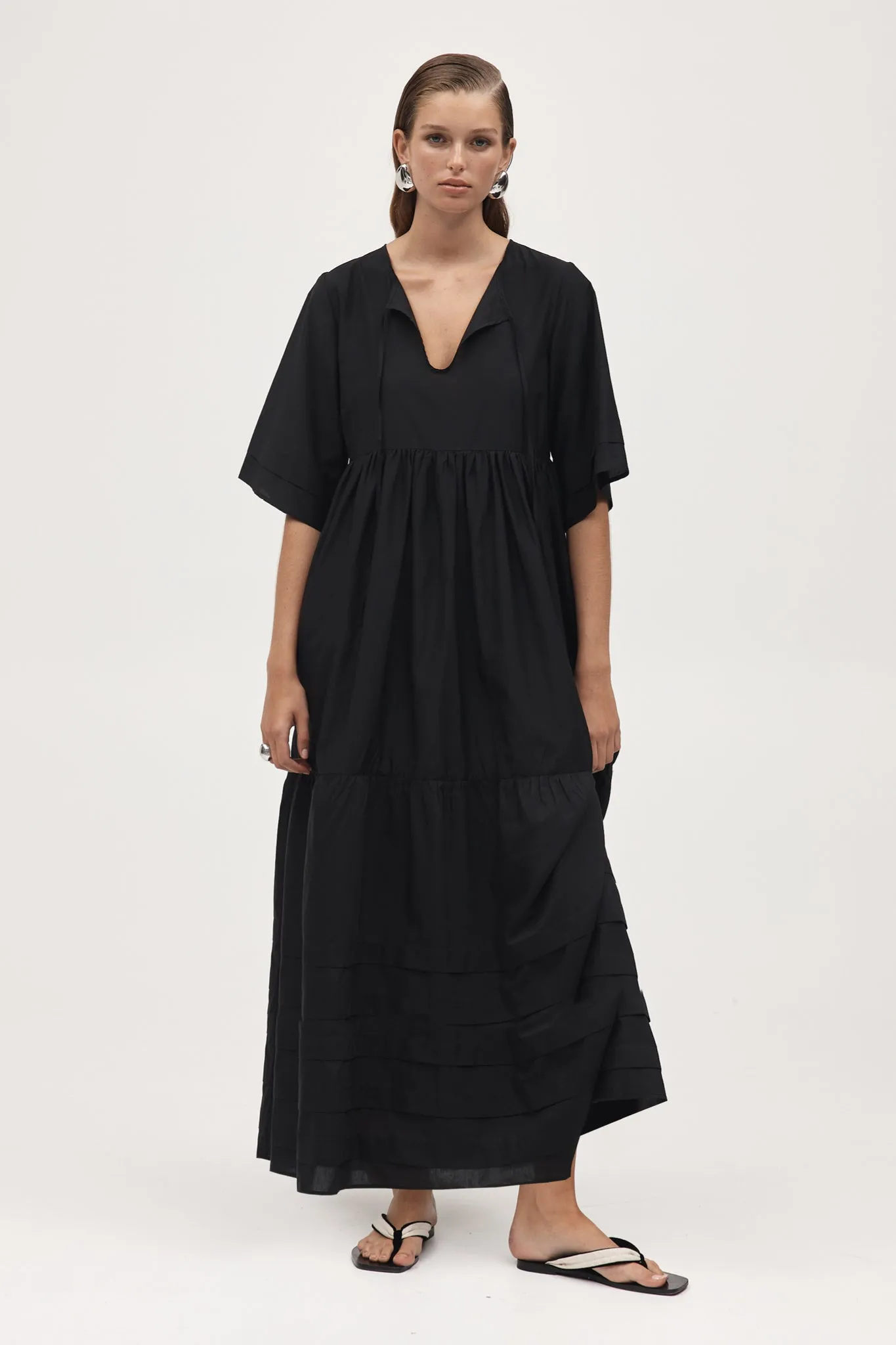 NELLIE DRESS - BLACK sold by Marle