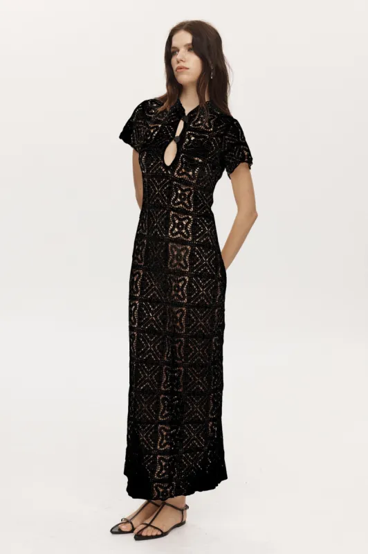 WANDA DRESS - BLACK sold by Marle