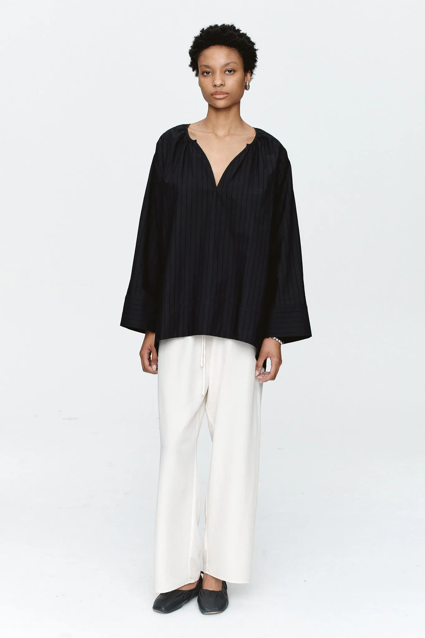 LOTTIE TOP - BLACK sold by Marle product image thumbnail 2