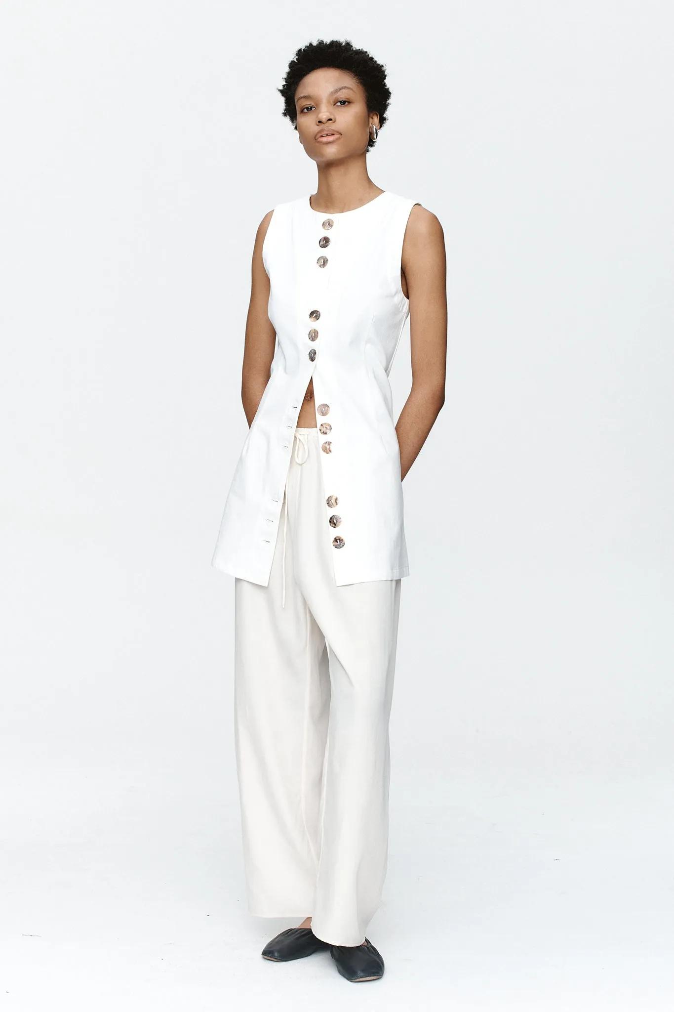 LENNY DRESS - IVORY sold by Marle product image thumbnail 2