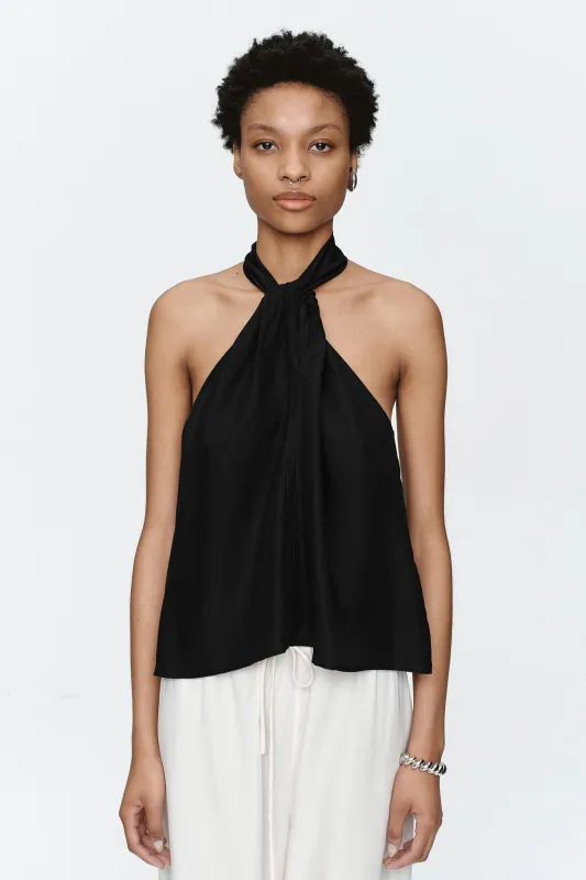 DARCY TOP - BLACK sold by Marle